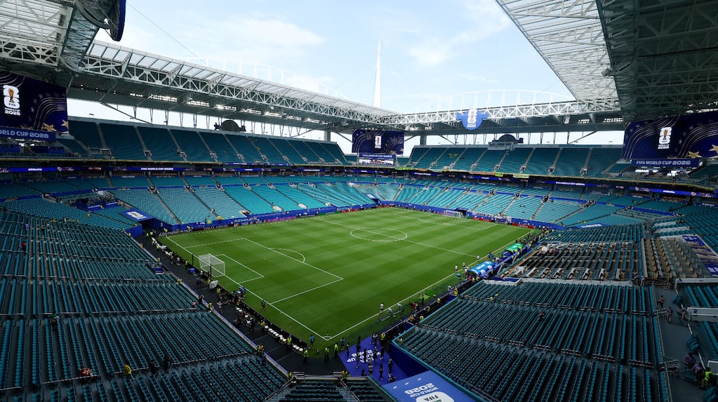 Complicaciones en el estadio de Miami durante Argentina vs. Cabo Verde