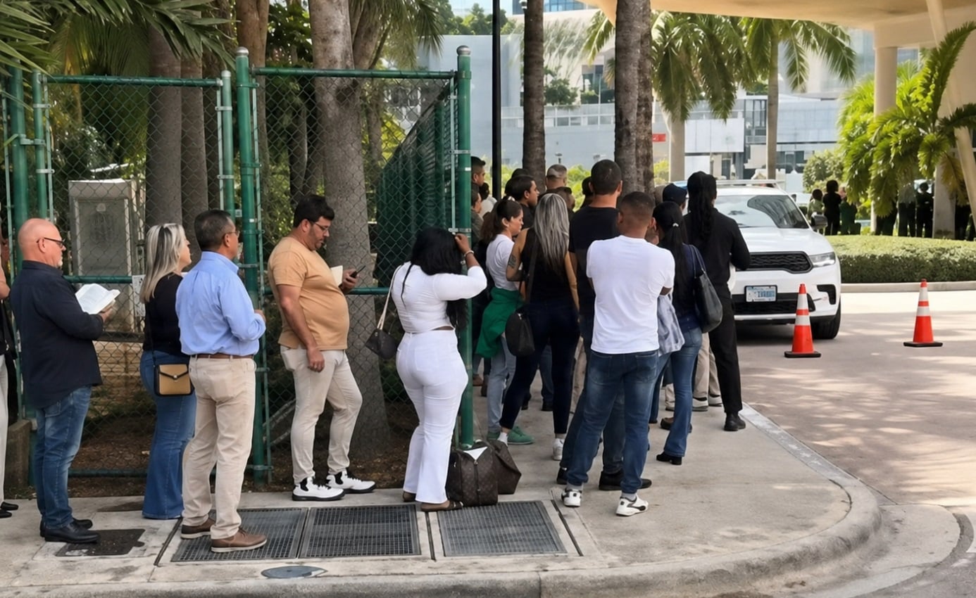 Caos en Tribunal de Inmigración de Miami por avisos de audiencias