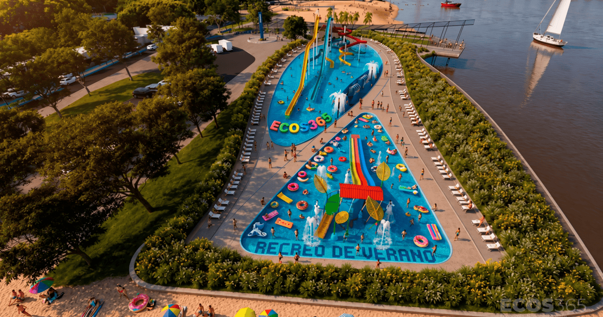 Licititan nuevo parque acuático en Rosario con impacto económico regional