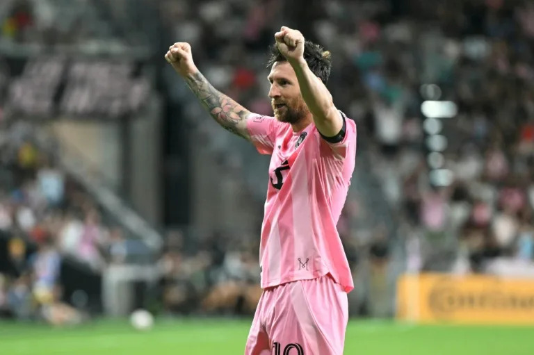 Messi brilla con cuatro goles y Miami rompe su sequía